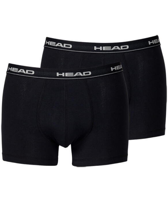 HEAD 2er Pack Boxer Short schwarz
