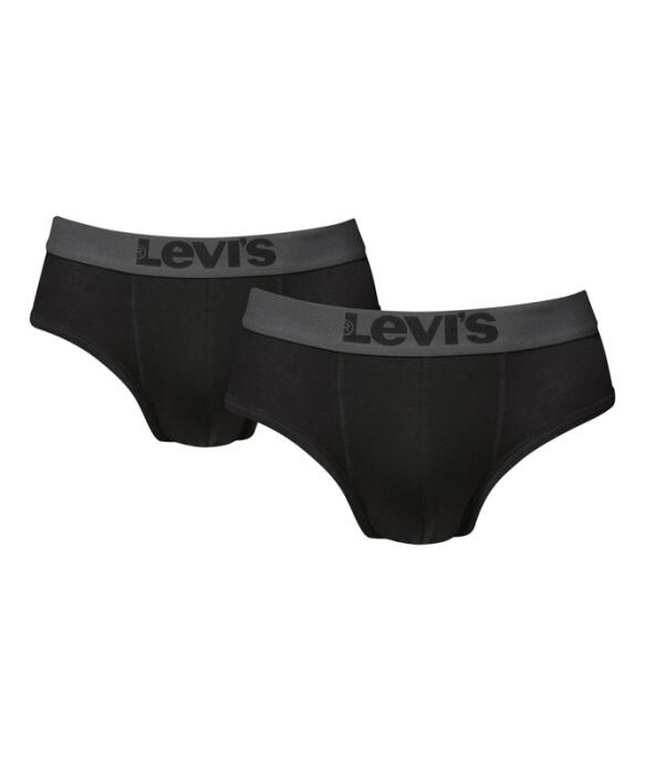 LEVIS 2er Pack Slip Brief 200SF schwarz