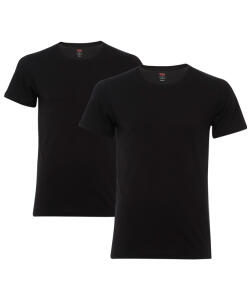 LEVIS 2er Pack T-Shirt Rundhals 200SF schwarz