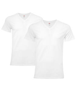 LEVIS 2er Pack T-Shirt V-Shirt 200SF weiß