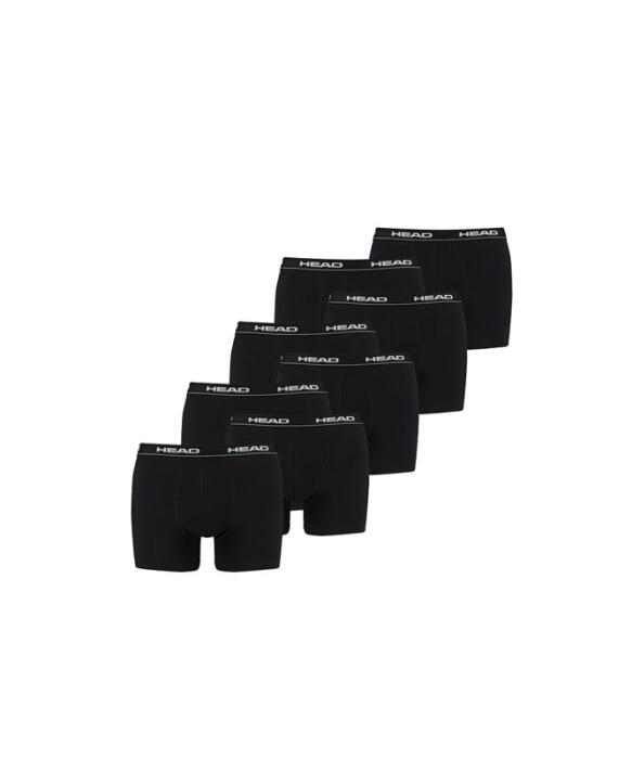 HEAD 8er Pack Boxer Short schwarz