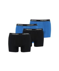 HEAD 4er Pack Boxer Short blau + schwarz