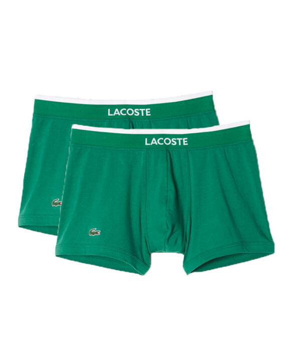 LACOSTE 2er Pack Short Trunk grün