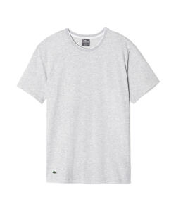 LACOSTE Rundhals T-Shirt Sleepwear Schlafanzug Oberteil grau M