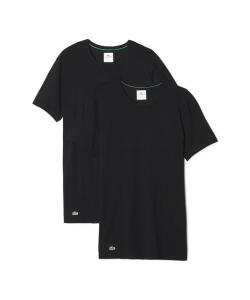 LACOSTE 2er Pack Rundhals T-Shirt Colours schwarz L