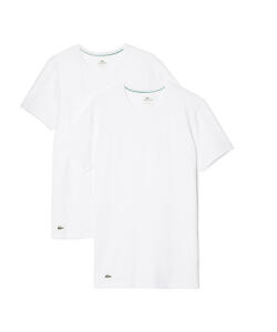 LACOSTE 2er Pack Rundhals T-Shirt Colours weiß L