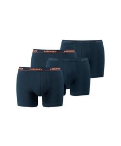 HEAD 4er Pack Boxer Short peacoat orange 493