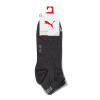Puma 3 Paar Quarter Socken Unisex anthrazit grau grau 43-46