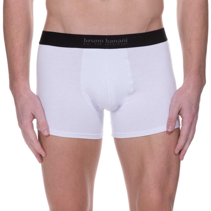 bruno banani 3er Pack Shorts Energy Cotton rot wei navy 2754