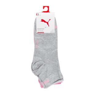 Puma 3 Paar Quarter Socken Unisex prism pink 395