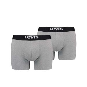 LEVIS Boxershort Solid Boxer middle grey melange 758