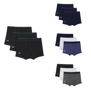 LACOSTE 3er Pack Boxer Short Trunk Essentials