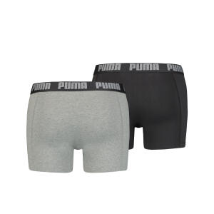 Puma Short 2-Pack Basic dark grey mel  black 691NEW