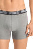 Puma Short 2-Pack Basic dark grey mel  black 691NEW