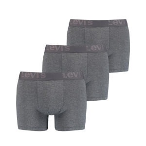 LEVIS Boxershort PREMIUM Boxer grey melange 007