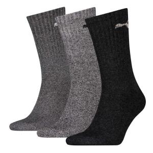 Puma Unisex Crew Tennissocken anthrazit grey MIX 207