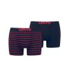 LEVIS Boxershort VINTAGE STRIPE red black 786