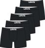 LEVIS 5er Pack Solid Boxer Original Cotton