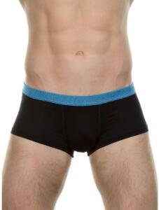 bruno banani Hipshort Uni District schwarz türkis