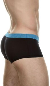 bruno banani Hipshort Uni District schwarz türkis