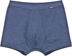 Ammann 2er Pack Herren Shorts – Unterhosen mit kurzem Bein - Mit Eingriff und Weich-Elastikbund – Doppelpack – Farbe Anthrazit - Größe 9