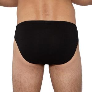 Ammann - Herren Mini Slip, "Cotton & More", schwarz Gr. 5