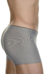 bruno banani Short Scan Oliv weiß