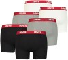 Levis Boxershorts Herren Boxer Brief Unterhosen 6er Pack Back in Session