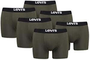 Levis Herren Boxershorts Boxer Brief Unterhosen 905001001 6er Pack