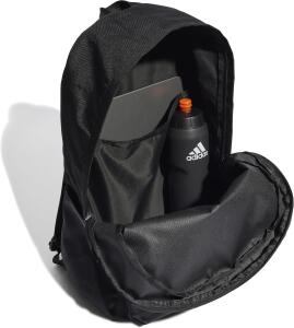 adidas Unisex CLASSIC 3BARS BACKPACK, Black/White, One Size