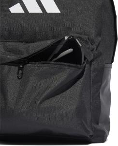 adidas Unisex CLASSIC 3BARS BACKPACK, Black/White, One Size