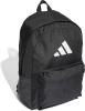 adidas Unisex CLASSIC 3BARS BACKPACK, Black/White, One Size