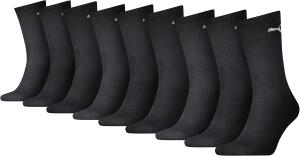 PUMA Herren Sportsocken Unisex 9P, Farbe:200 - black,...