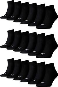 PUMA unisex Quarter Sportsocken Kurzsocken Socken...