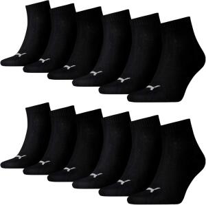 PUMA Unisex Quarters Socken Sportsocken 18er Pack, 39/42,...