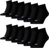 PUMA Unisex Quarters Socken Sportsocken 18er Pack, 39/42, Black
