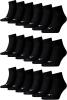 PUMA Unisex Quarters Socken Sportsocken 18 Paar -Black, 39/42