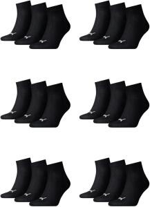 PUMA 18 Paar Unisex Quarter Socken Sneaker Gr. 35-49...