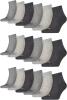 PUMA Unisex Quarters Socken Sportsocken 18 Paar, 39-42, -800 anthracite/light grey/middle grey