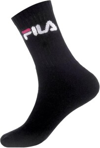 FILA Herren Fila/Am/Tnx12 Sportsocken, Schwarz (Noir N - Nr), 39-42 EU