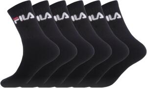 Fila Herren Sportsocken FILA/AM/TNX6 (6er Pack), Schwarz,...