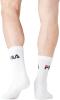 Fila Herren Sportsocken FILA/AM/TNX6 (6er Pack), Weiß, 43/46