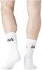 FILA Herren Fila/Am/Tnx9 Sportsocken, Weiß (Blanc B - Bl), 16-18 EU