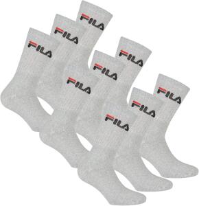 FILA 6 Paar Socken, Frottee Tennissocken mit Logobund,...