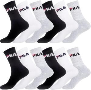 FILA Herren Fila/Am/Tnx12 Sportsocken, Mehrfarbig...
