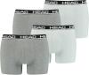 HEAD Herren Boxershorts 841001001 4er Pack, Farbe:012 - Grey Combo, Bekleidungsgröße:XXL