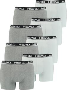 HEAD Herren Boxershorts Unterwäsche 8P (Grey Combo, XL)