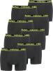 HEAD Herren Boxershorts Unterwäsche 8P (Phantom/Lime Punch, L)