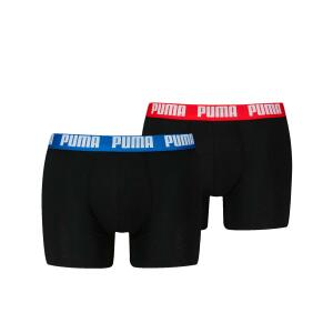 PUMA BASIC BOXER Black / Blue / Red 008