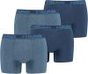 HEAD Herren Boxershorts Unterhosen 4P (Blue Heaven, L)